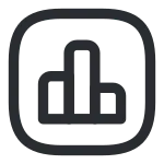 Chart Square SVG Icon